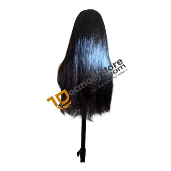 Premium 100% Human Hair HD Lace Wigs 13×4 HD lace front wigs feature luxurious, straight, 22-inch natural human hair - Image 2