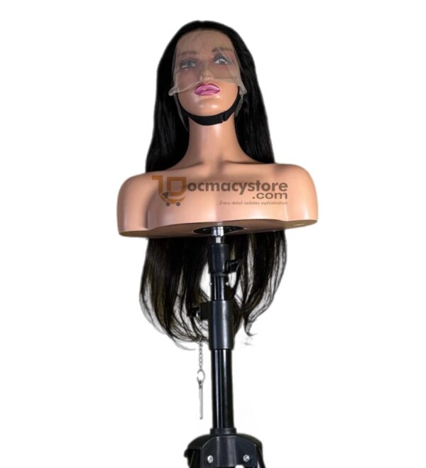 Factory-Made 360 Silky Straight Wig – 26” Natural Color