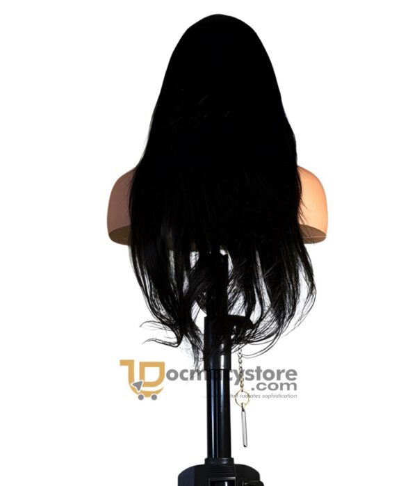 Factory-Made 360 Silky Straight Wig – 26” Natural Color - Image 2