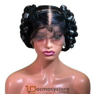 Abike Full Lace Wig Bantu Knot