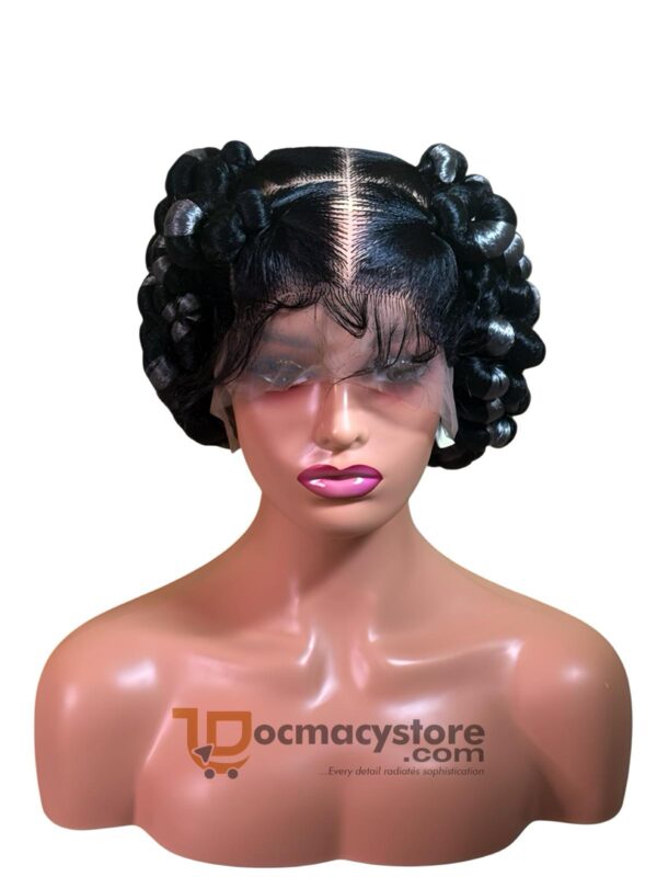 Abike Full Lace Wig Bantu Knot