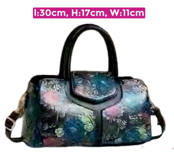 Floral Art Medium Handbag - Image 3