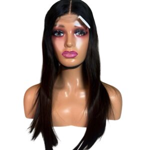 Vietnamese SDD Kim K Wig – 22” 2x6 Bone Straight (1B/4 Dark Root)