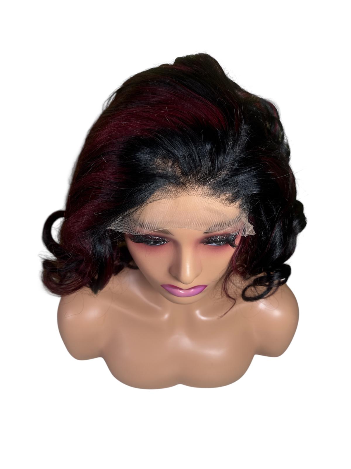 5x5 DD Bounce Wig – 14” (1B/99J) - Image 4