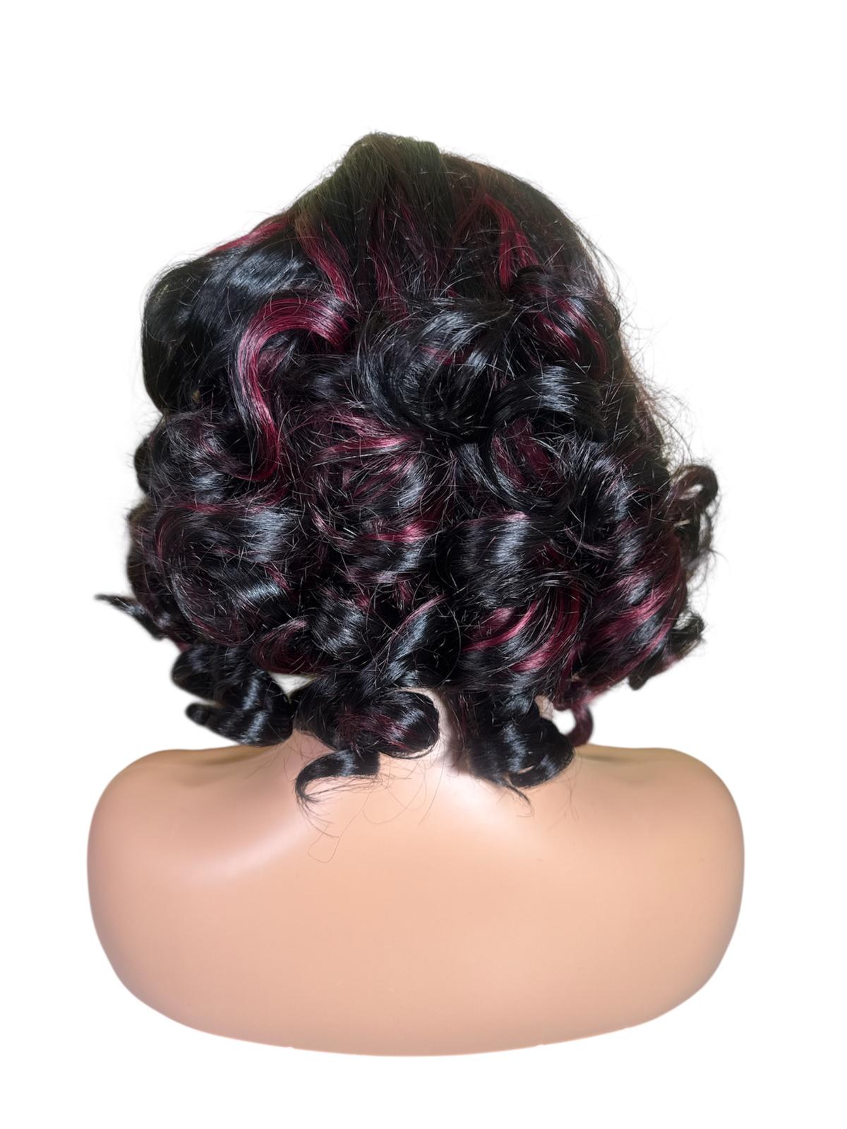 5x5 DD Bounce Wig – 14” (1B/99J) - Image 6