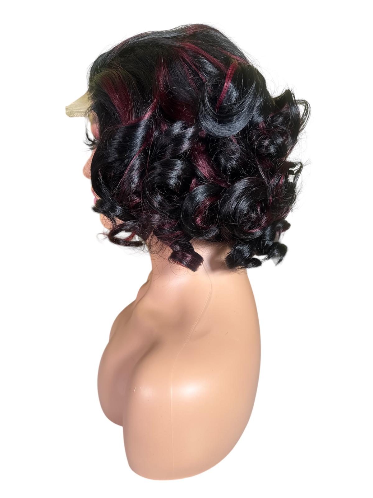 5x5 DD Bounce Wig – 14” (1B/99J) - Image 3