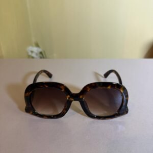 Oversized Tortoiseshell Sunglasses 