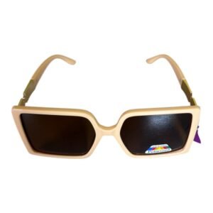 Polarized Oversized Square Sunglasses – Cream Beige (Royal Stallion)